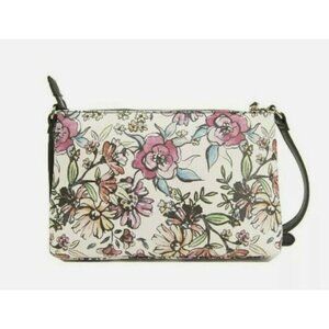 Nanette Lepore Mirabel Floral Printed Crossbody With Add On Pouch NWT $78